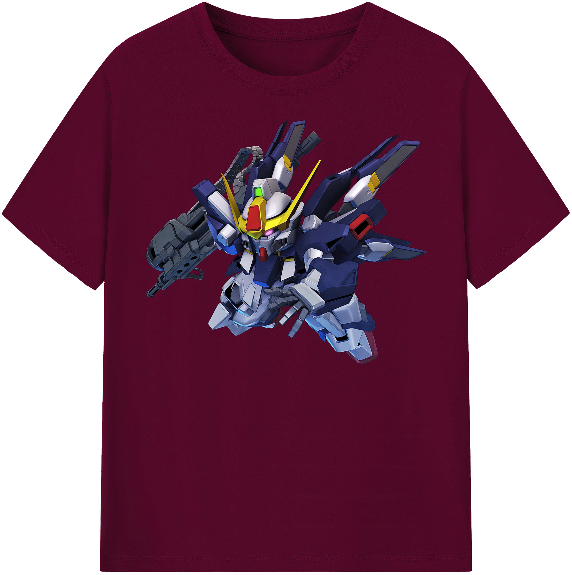 （画像用） 機動戦士ガンダム Mobile Suit Gundam レディースカジュアルプリントTシャツ（綿100％）